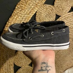 Canvas Sperry top sider